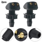 High Performance Windshield Washer Nozzle Customizable Angle Easy to Clean