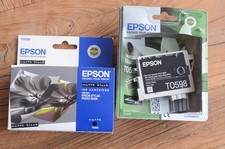 Genuine EPSON T0598 Matte Black MK cartridge X2