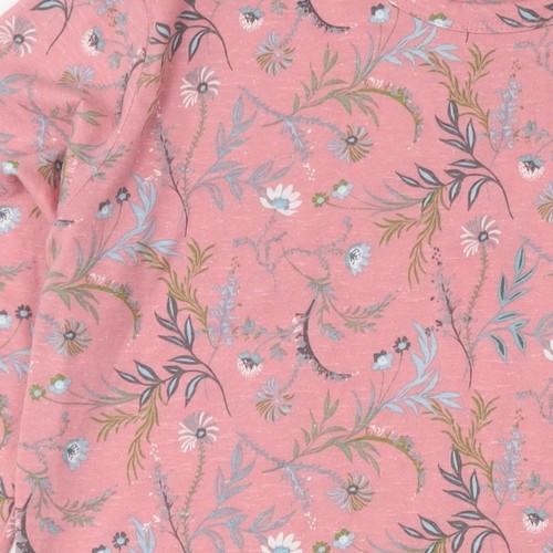 The Edinburgh Woollen Mill Damen Pullover rosa geblümt XL - Bild 11 von 12