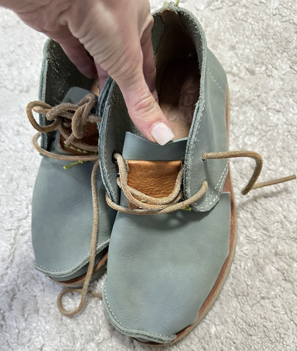Satorisan Benirras Mid-Astex Damen Stiefeletten Größe 7 blau Leder - Bild 2 von 9