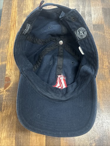 Boston Red Socks 47 Brand Adjustable Strap Back Youth Baseball Cap Dad Hat - Picture 5 of 7