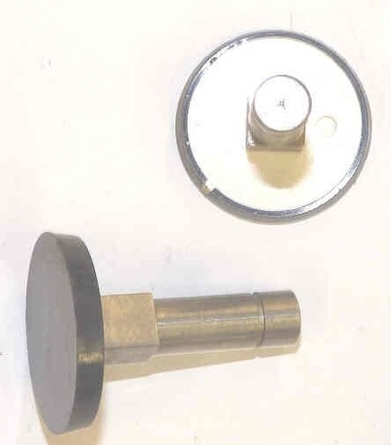 OTIS Elevator BUTTON WITH METAL STEM 7/8" DIAMETER BLANK 323BP1-BLANK - Picture 4 of 4