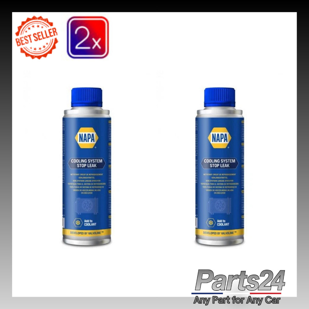 x2 NAPA Cooling System Stop Leak 300Ml