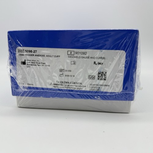 5098-27 Welch Allyn DS66 Trigger Aneroide con Polsino per Adulti - Foto 2 di 2