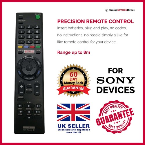 New Replacement Remote Control For SONY KD-49XF9005BAE - Picture 10 of 11