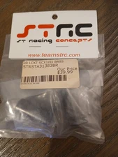 ST Racing Concepts STA31383BR CNC Machined Brass Rear Lock-out, Black, for Ax...