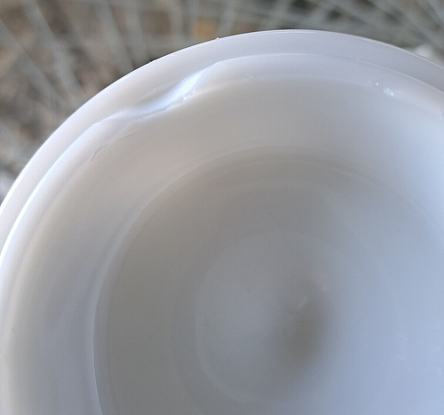 Milk Glass Harvest Grape Lace Edge with Lid Candy Dish Footed Westmoreland - Picture 5 of 8