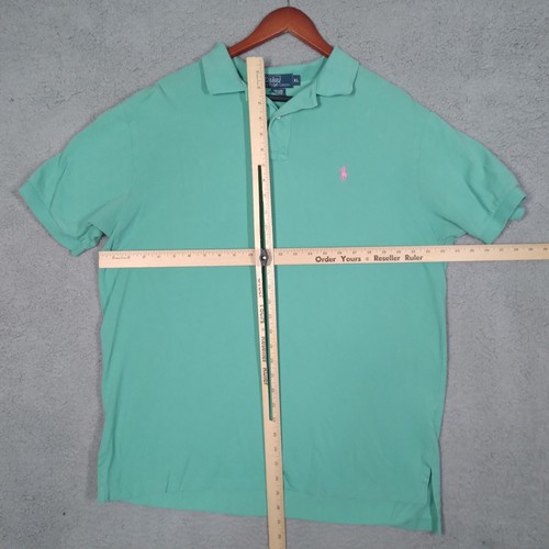 Polo Ralph Lauren XL uomo polo verde come nuova manica corta extra large - Foto 3 di 7