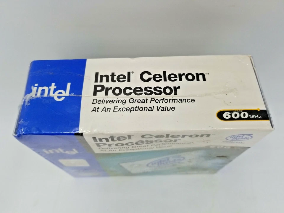 NEW Intel Celeron Processor 600 MHz, 128K Cache, 66 MHz FSB NEW OLD STOCK - Image 2 of 4