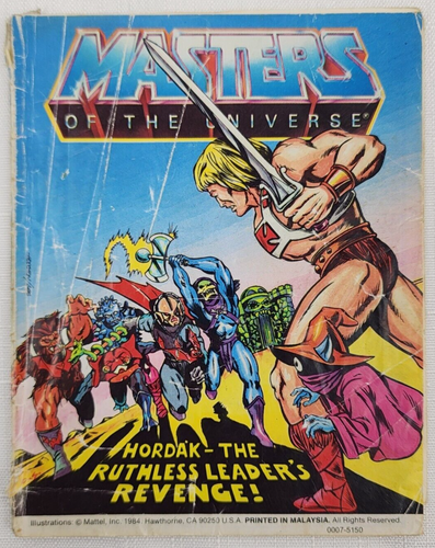 Masters of the Universe Mini Comic - Hordak The Ruthless Leader's Revenge - 1982