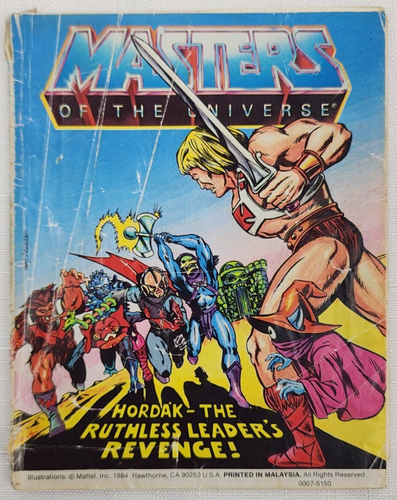 Masters of the Universe Mini Comic - Hordak The Ruthless Leader's Revenge - 1982 - Picture 1 of 2