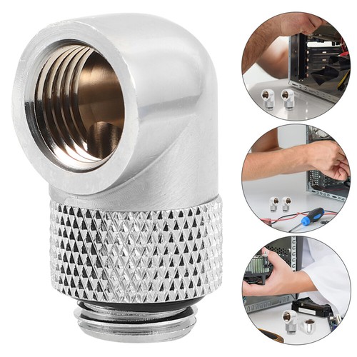2 Pcs Computer Wassergekühlt Ellbogen Armaturen Für Wasserkühlung Adapter - Afbeelding 9 van 12