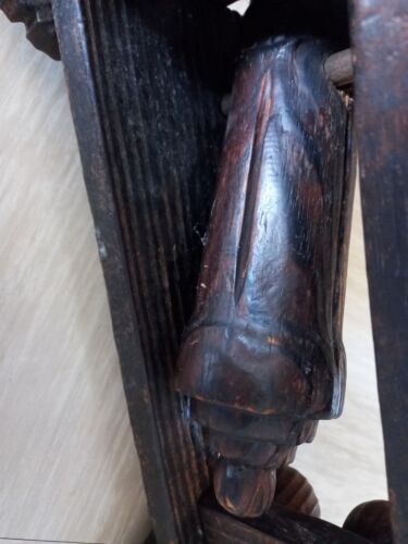 Large Vintage Wooden Model Canon 48cms long - Picture 15 of 15