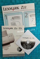 Lexmark Z22  Z32 Color Jet Printer Software  Drivers Install CD  Booklet