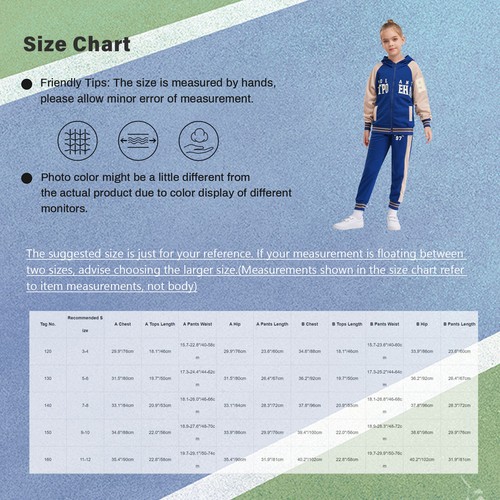 Kids Boys Girls Outfits Jacket Tracksuit Daily Set Camping Two-Piece Bottoms - Picture 43 of 55