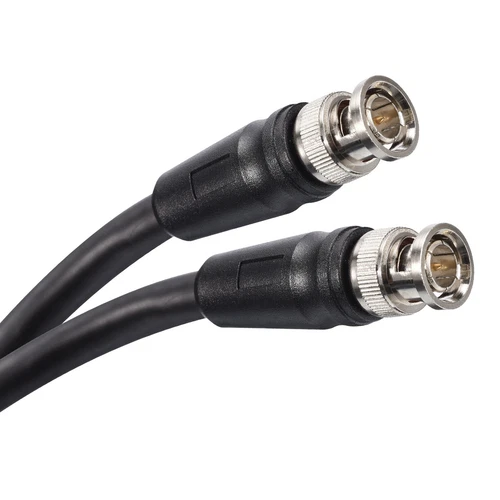 50ft 12G-SDI Câble, 4K 60Hz HD-SDI Vidéo Câble 75 Ohm RG6 BNC Câble 16AWG Câble