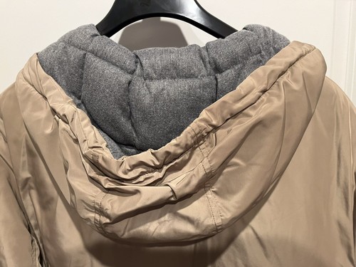 Cole Haan Men's Signature Hooded Insulated Coat NWT Large Khaki - Picture 6 of 6