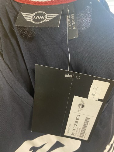 Mini Cooper TShirt Blue Beat The Street  Mens Large New With Tags 🔥 - Picture 5 of 6