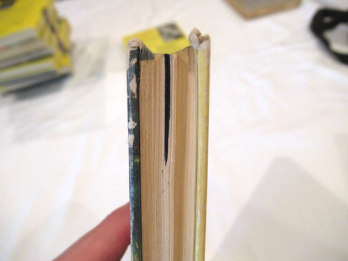 Nancy Drew #40, The Moonstone Castle Mystery, old yellow cover - Picture 9 of 9