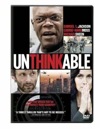 Unthinkable 2010 Movie DVD NEW Samuel L. Jackson Carrie-Anne Moss Michael Sheen - Bild 1 von 1