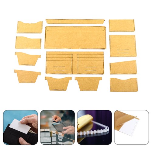 Set Leather Patterns Templates DIY Tool Drawings Stencils Leather Craft Tool