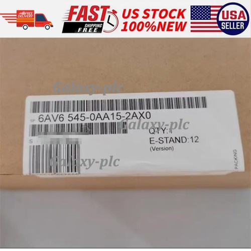New Siemens 6AV6545-0AA15-2AX0 6AV65450AA152AX0 SIMATIC Touch Panel - Picture 1 of 1