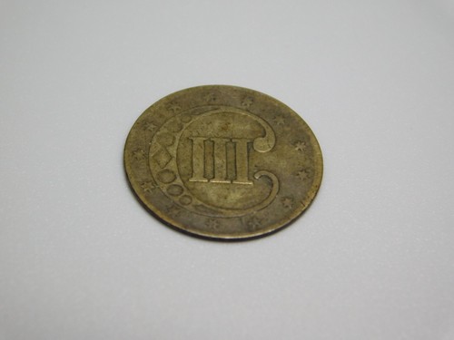 OLD US COINS 1853 THREE 3 CENT SILVER - Picture 7 of 7