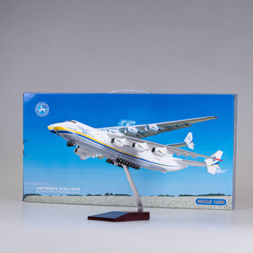 Modellino aereo resina trasporto strategico aereo 1/200 Antonov Ucraina An-225 - Foto 12 di 12