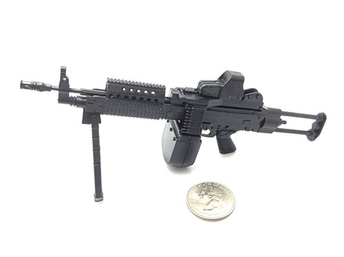 1/6 Scale Mk46 Mod 0 Machine Gun Rifle Model US Navy Army Military Action Figure - Picture 1 of 9