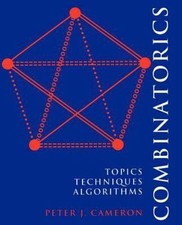 Combinatorics: Topics, Techniques, Algorithms, Cameron, Peter J., Good Book