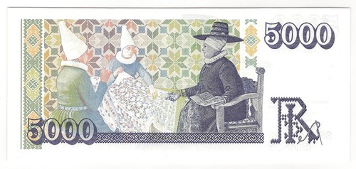 ICELAND 5000 KRONUR 1961 (1986) P:53a UNC - Picture 2 of 2