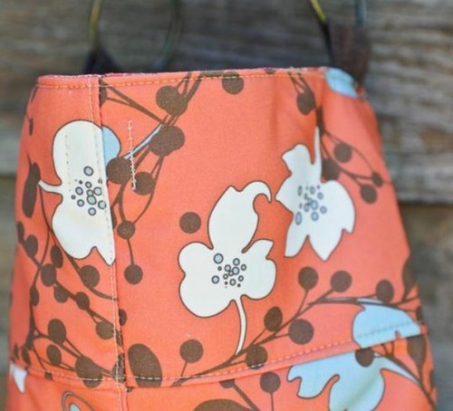 Rebekah Scott Designs Purse / Unstructured / Coral Blossom Genesis / New! - Picture 6 of 9