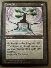 Zuran Orb MTG ICE #350 Magic The Gathering Ice Age NM Card 1st Banned Standard