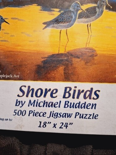 2005 Michael Budden Shore Birds Jigsaw Puzzle NIB - Picture 5 of 9