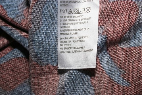 LOGO by Lori Goldstein Printed Asymmetric Hem Sweaterknit Top size L - Picture 5 of 6