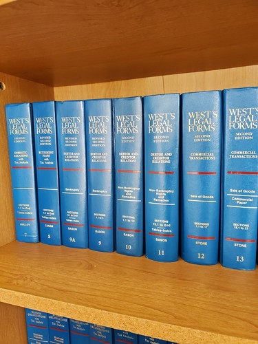 West's Legal Forms Second Edition And Revised Second Edition (LOT OR INDIVIDUAL) - Picture 3 of 8
