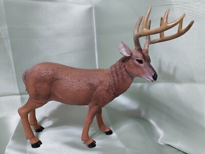 PARADISE KIDS 2014 BUCK DEER HARD PLASTIC FIGURINE 8'' X 9''
