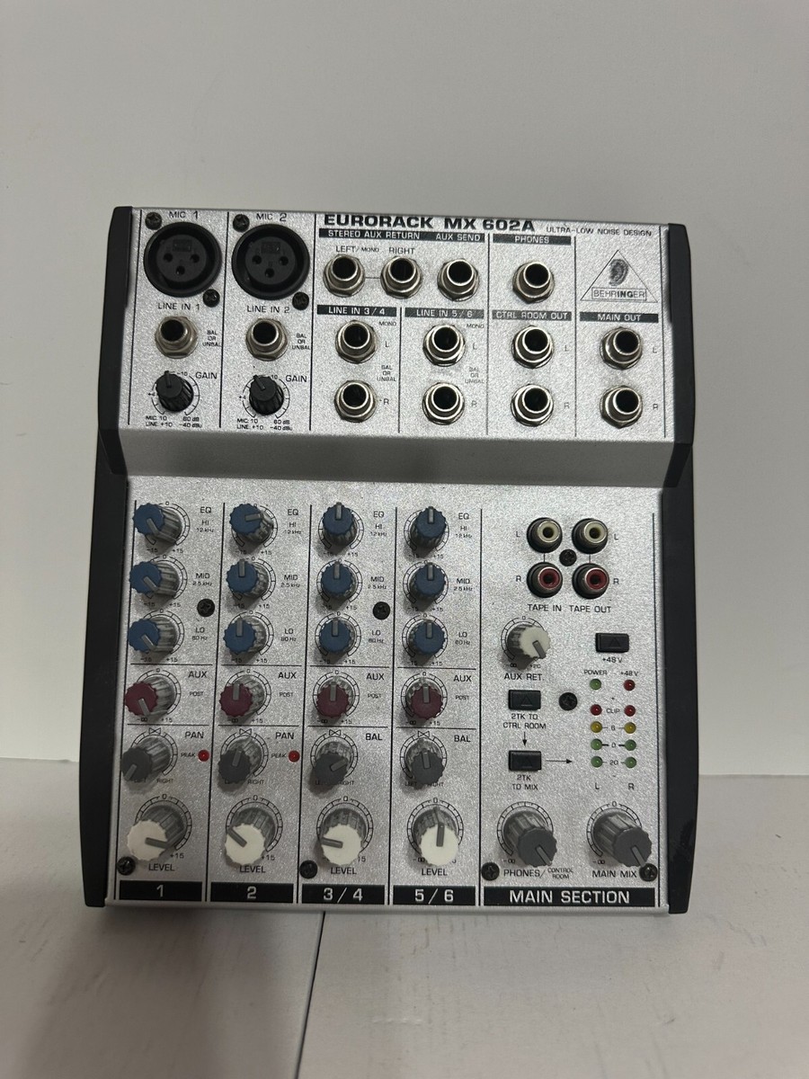 ベリンガー MX 602A Behringer MX602A 6 Channel Mixing Console | zZounds