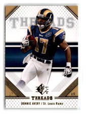 2009-SP Threads-#30-Donnie Avery-St. Louis Rams