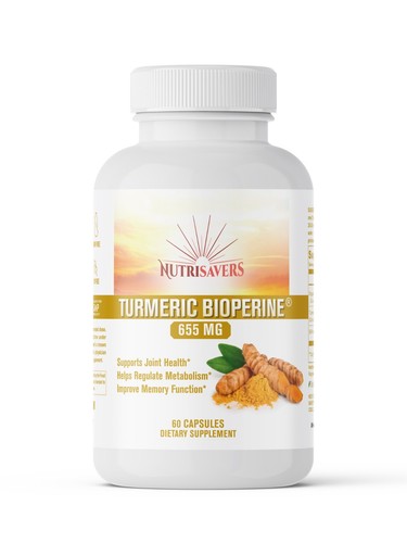 Turmeric w/ BioPerine - 650mg Immune Support Blend Ultimate Defense, Pack of 3 - Picture 2 of 8