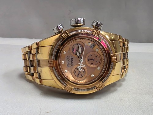 Ladies Invicta Model 15277 Reserve Zues Bolt Chronograph Wrist Watch! 40mm - Picture 2 of 10