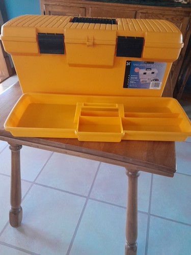 24" Contico Value-Tuff Toolbox W/ Tray, Never Used! - Picture 15 of 17
