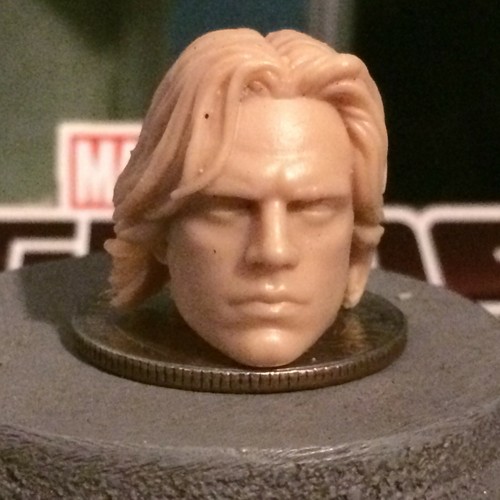 MARVEL LEGENDS HB 2016 MCU BUCKY WINTER SOLDIER 1:12 HEAD FUNDIER PARA FIGURA DE 6 PULGADAS - Imagen 8 de 11