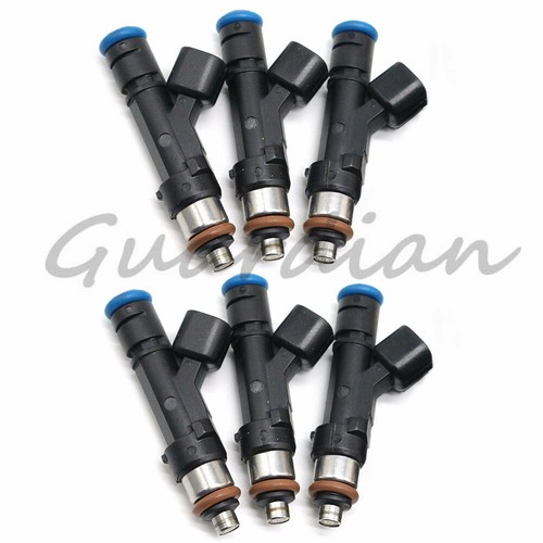 6 PIEZAS Nuevo Inyector de Combustible 0280158119 para Jeep Dodge Wrangler Chrysler 3.3L 3.8L - Imagen 4 de 12
