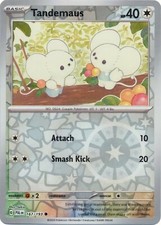 Reverse Holo Tandemaus 167/193 Common S & V Paldea Evolved Pokemon TCG NM