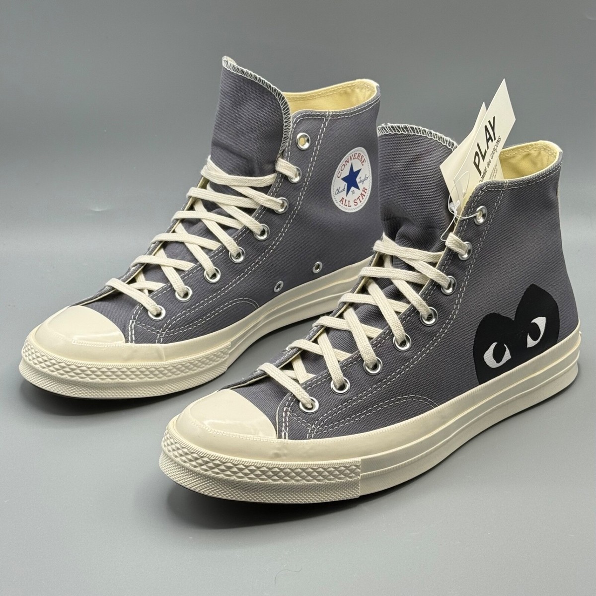 Size 10 - Converse Comme des Garçons PLAY x Chuck 70 High