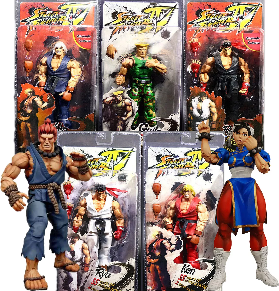 Street Fighter IV - NECA - Guile Survival Mode