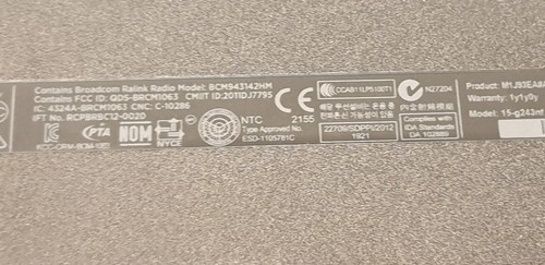 PC Portable HP 15g-243nf - écran hors service, fonctionne sur écran externe - Photo 16/17