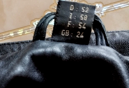 Frauen ECHTLEDER JACKE , Große Größen, Schwarz, GR. 52 "Belle Surprise" - Bild 4 von 11
