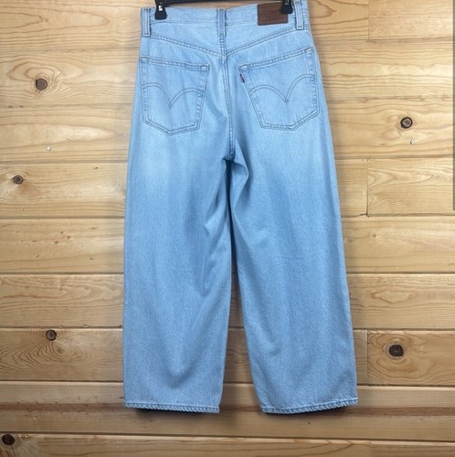 Levi’s Damen 94 Baggy Wide Leg Jeans Light Wash Gr. 26 - Bild 2 von 5